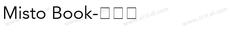 Misto Book字体转换